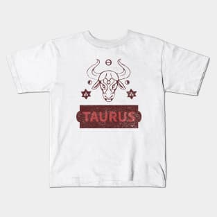 taurus zodiac sign test Kids T-Shirt